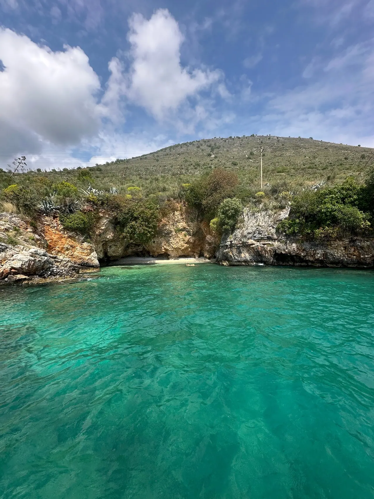 Gramma Bay from the boat