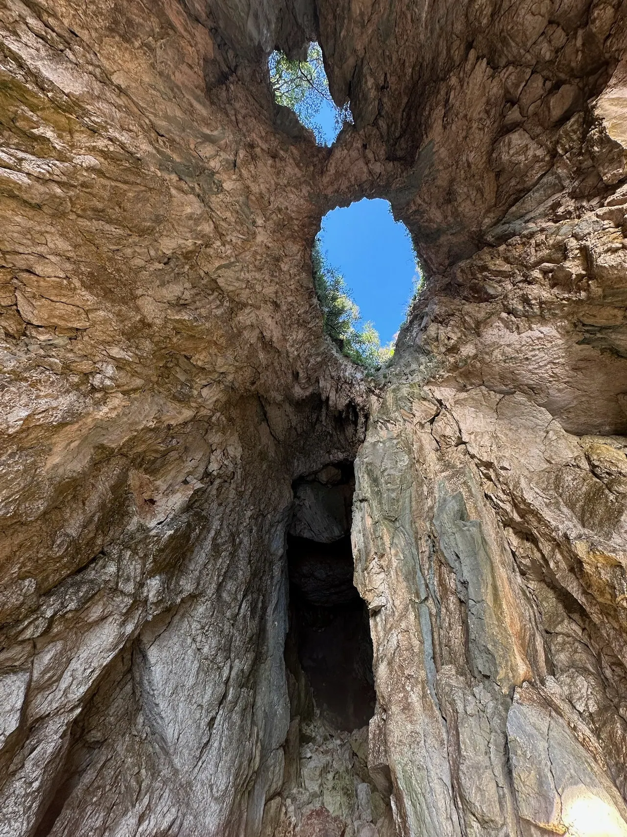 Pirates Cave from the sea