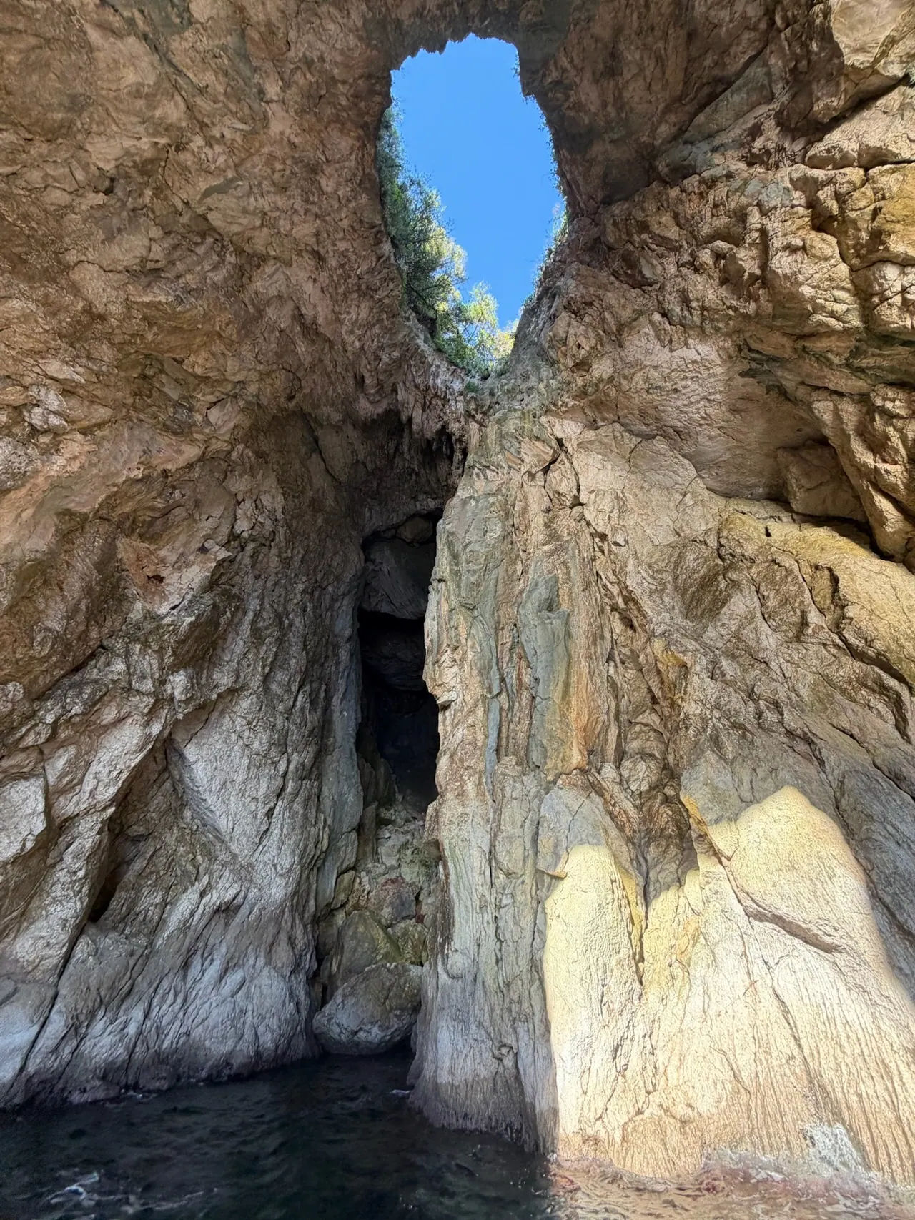 Inside Pirates Cave